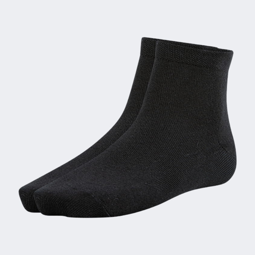 Top Ten Soft Unisex Lifestyle Socks Black - Medaid