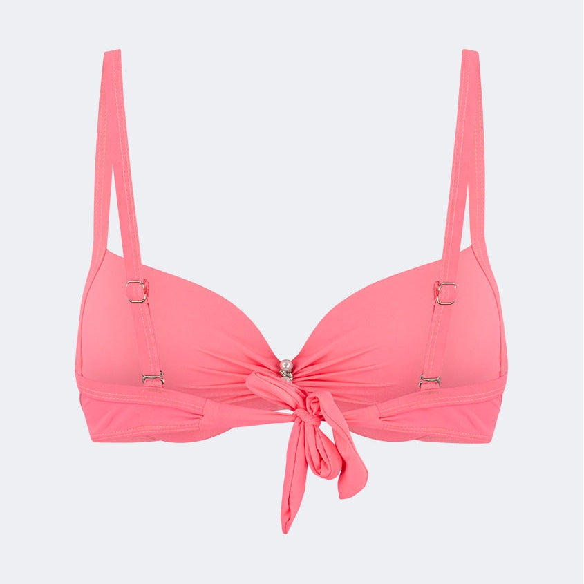 Top Ten Stylish Women Beach Bandeau Bra Coral - Medaid International
