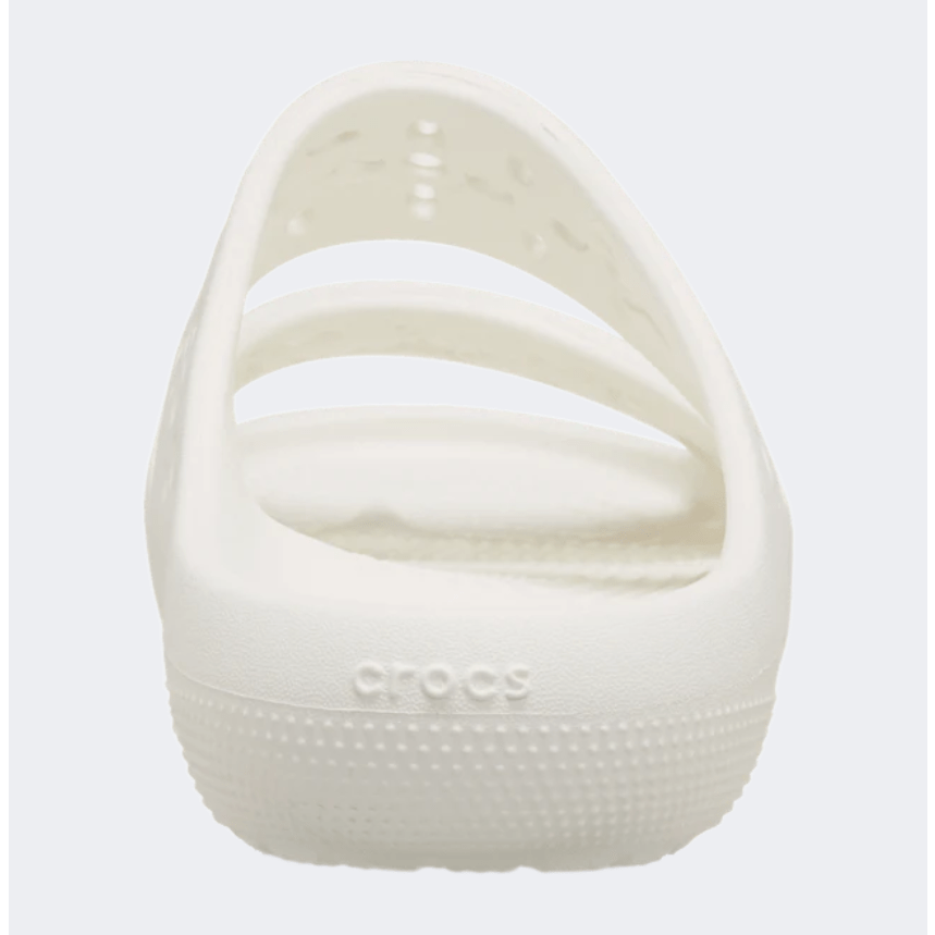Crocs Classic Floral Cut Out Unisex Lifestyle Slippers Chalk - Medaid