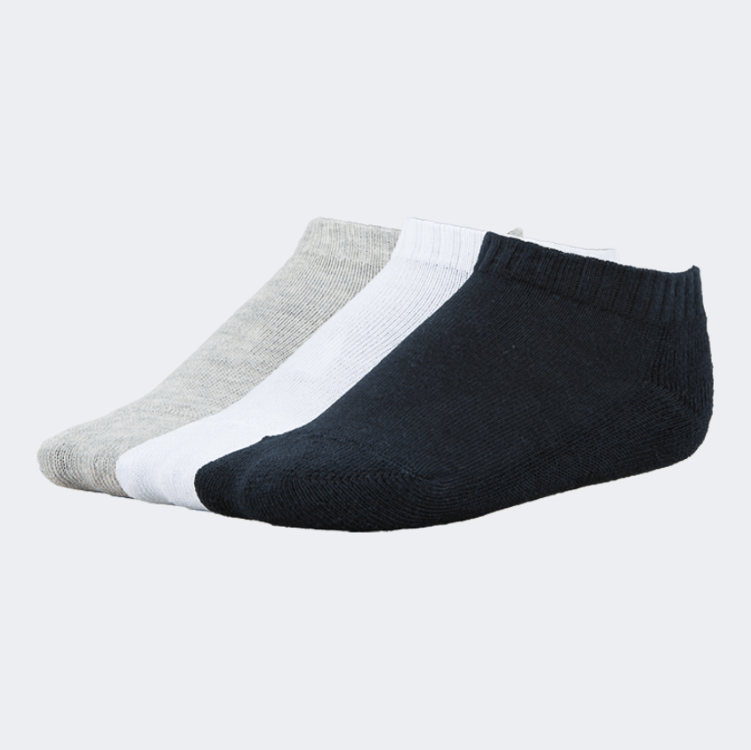 Top Ten Soft Kids Lifestyle Socks Black/White/Grey - Medaid