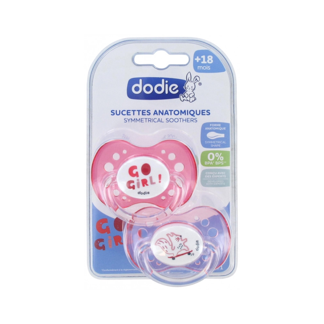 Dodie Soother +18 Months Duo Funny Animals - Medaid
