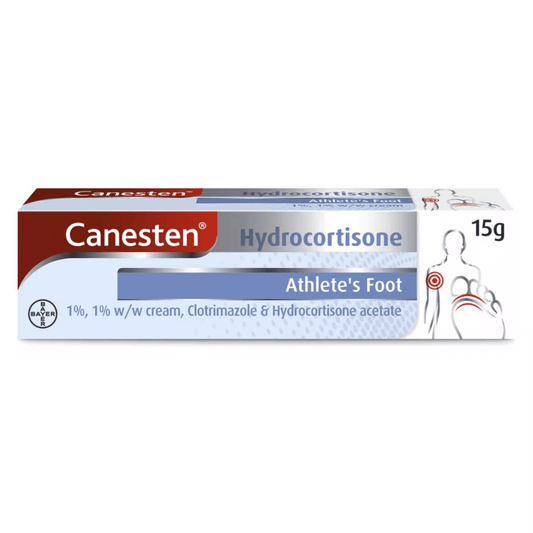 Canesten - Hydrocortisone Athlete's Foot 15g (P) - Medaid