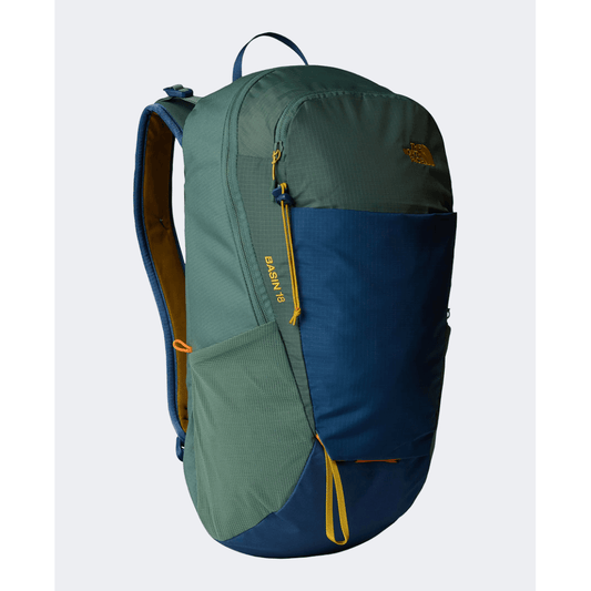 The North Face Basin 18 L Men Hiking Backpack Duck Green/Blue - Medaid