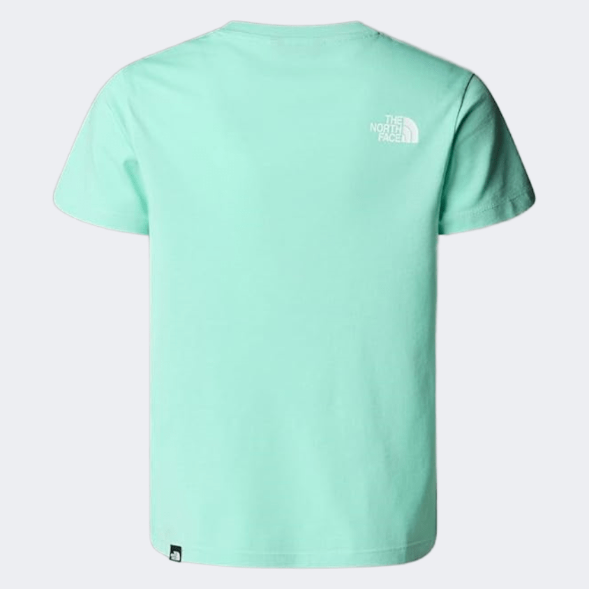 The North Face Simple Dome Boys Lifestyle T-Shirt Bright Foam - Medaid International