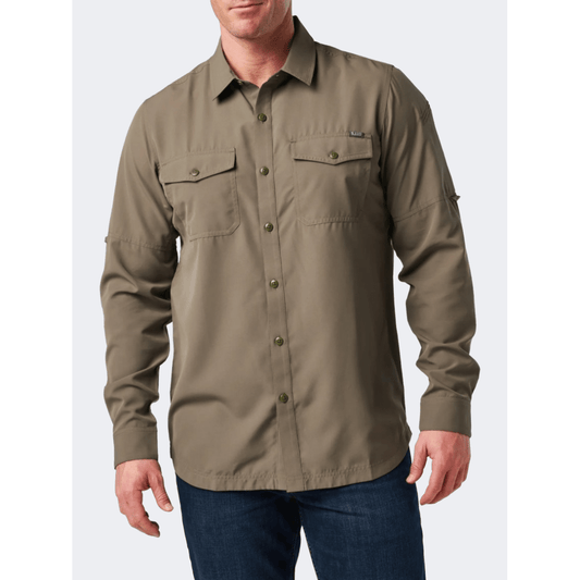 5-11 Brand Marksman Men Tactical Shirt Sage Green - Medaid