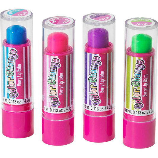 Color Changing Lip Balm, Assorted - Medaid International