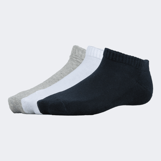 Top Ten Soft Unisex Lifestyle Socks Black/White/Grey - Medaid