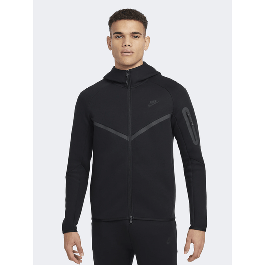 Nike Tech Men Lifestyle Hoody Black - Medaid