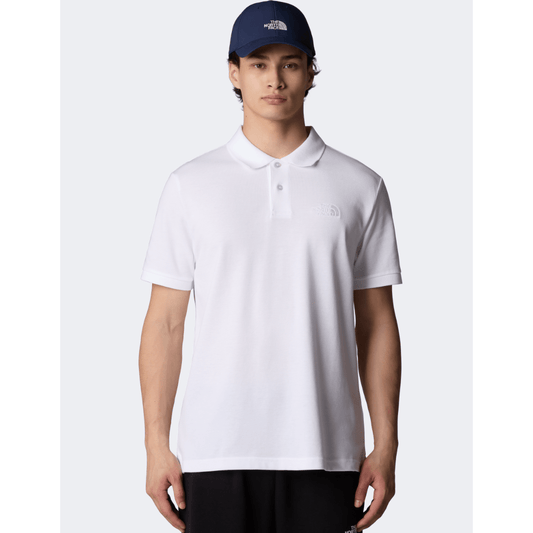 The North Face Essential Men Lifestyle Polo Short Sleeve White - Medaid International