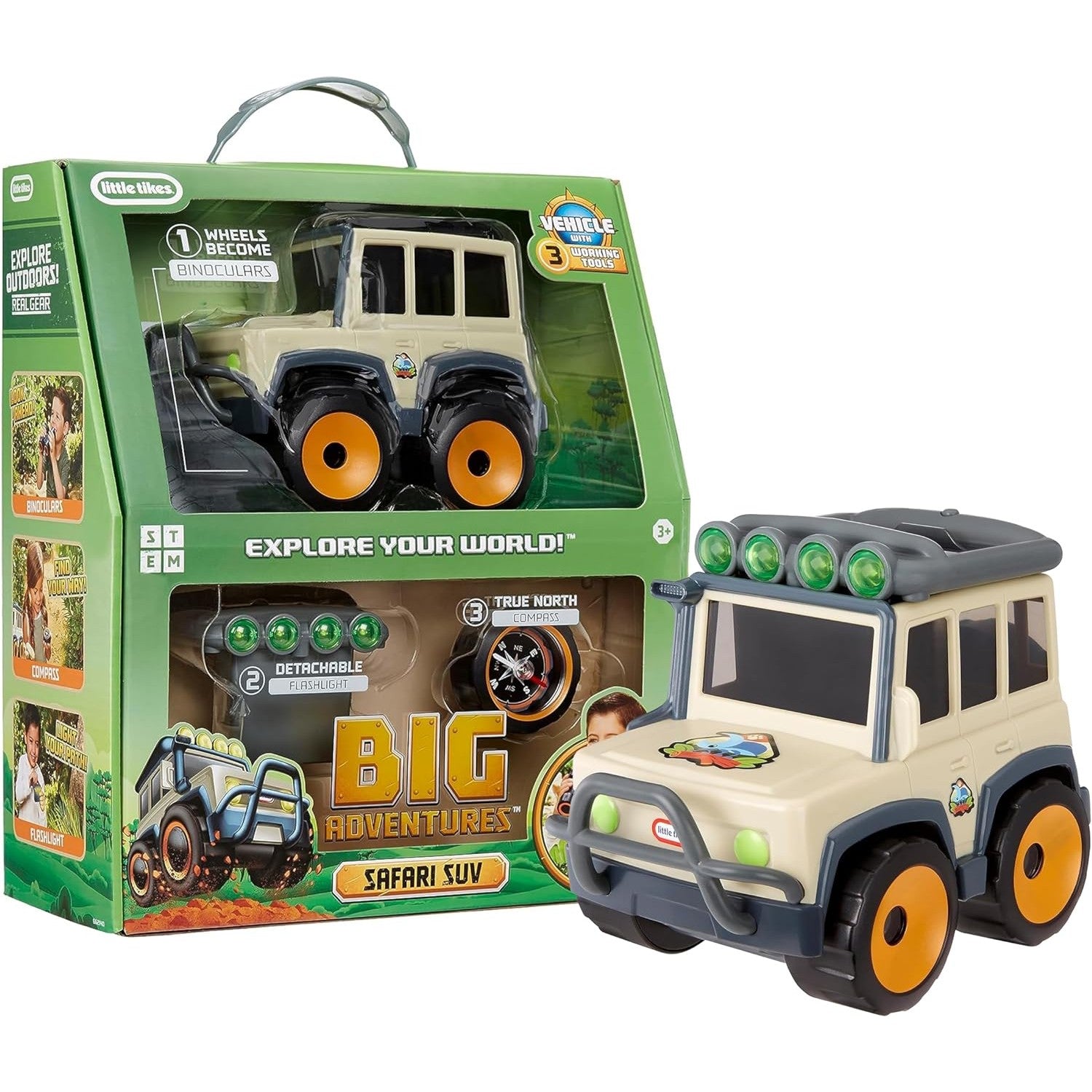 Big Adventures Safari SUV STEM Toy - Medaid International