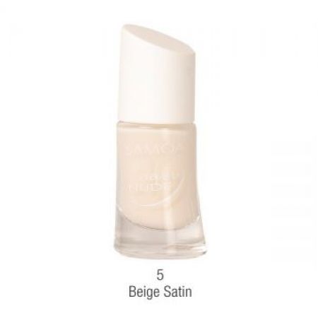Samoa Never Nude Nail Polish - Beige Satin - Medaid