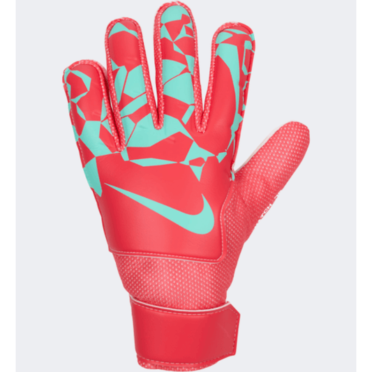 Nike Match Jr Boys Football Gloves Ember Glow/Green - Medaid International