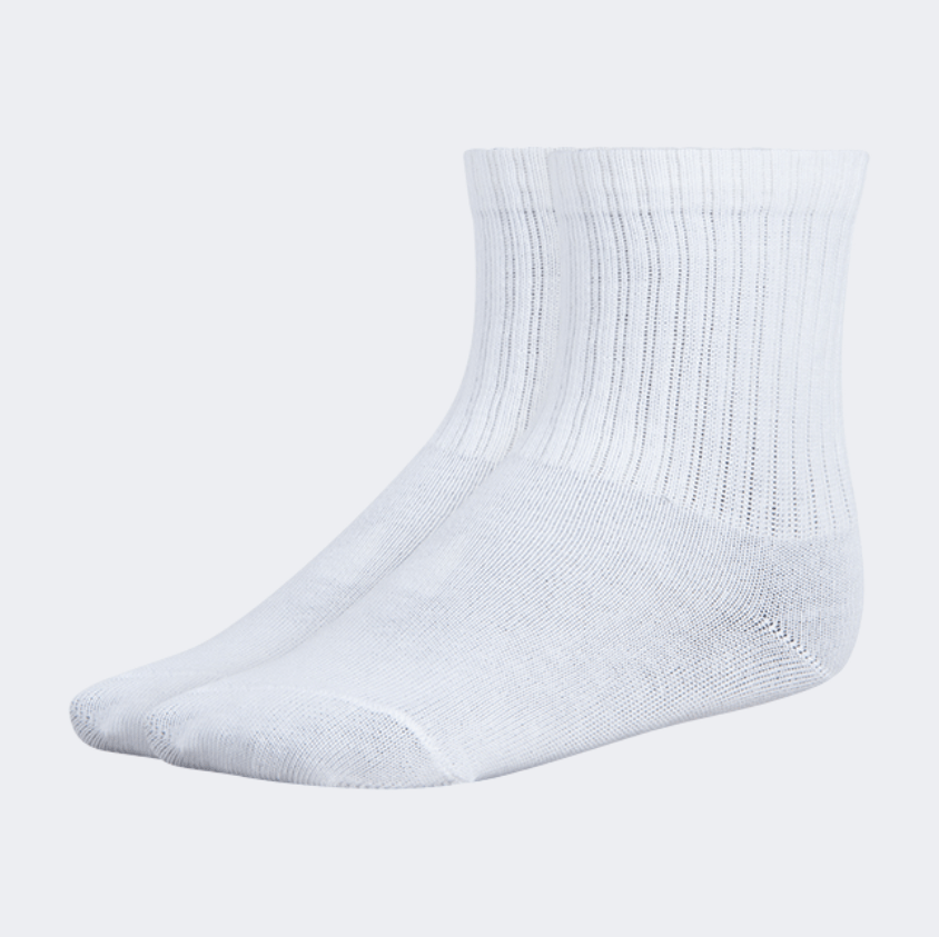 Top Ten Soft Kids Lifestyle Socks White - Medaid