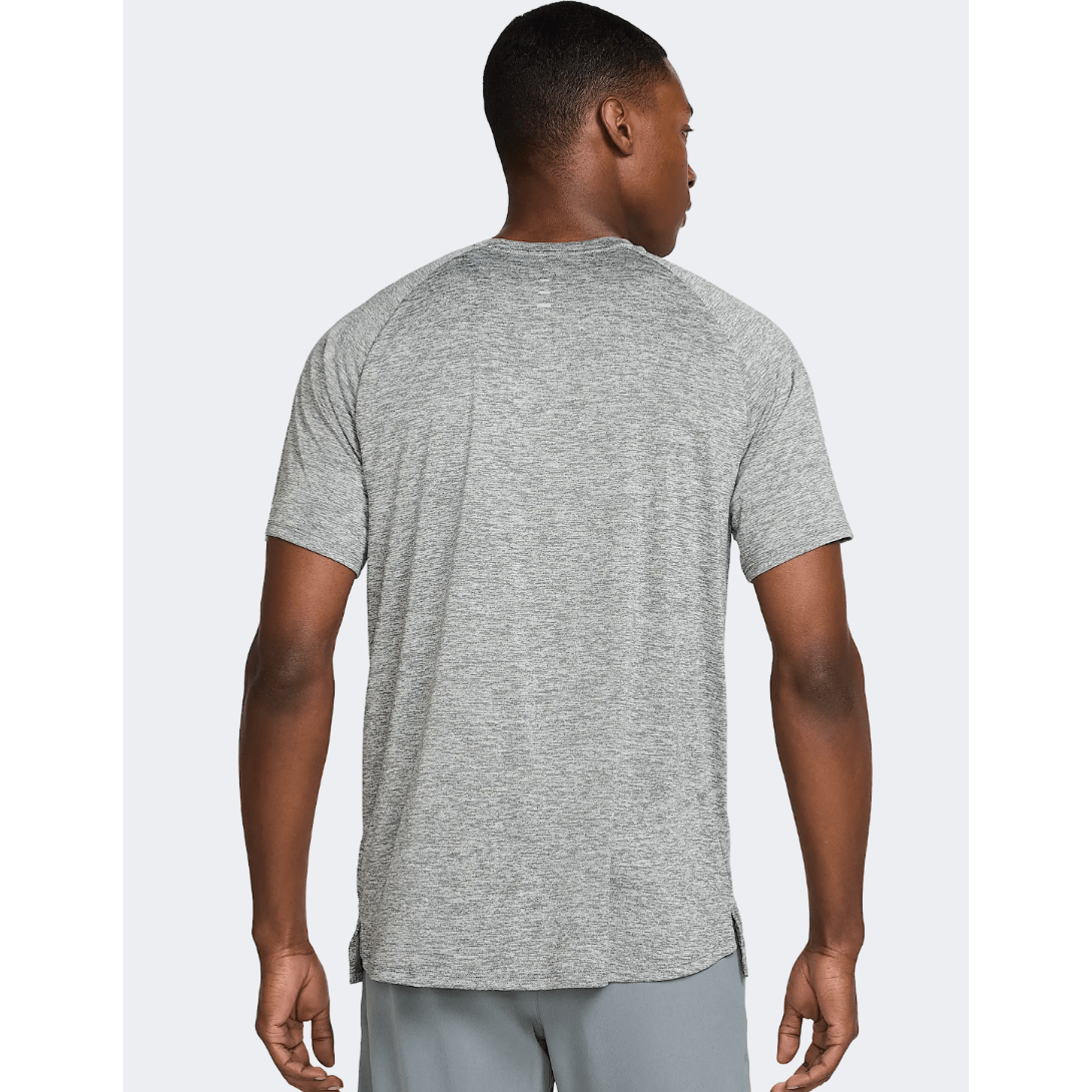 Nike Stride Adv Men Running T-Shirt Smoke Grey/Heather - Medaid
