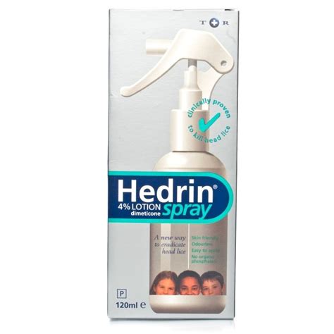 Hedrin 4% Spray 120ml P - Medaid