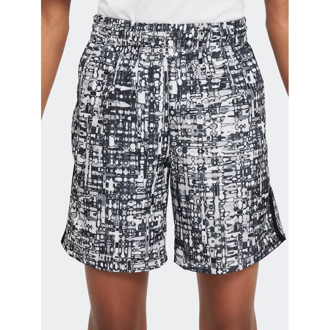 Nike Multi Boys Training Short Grey/Black - Medaid