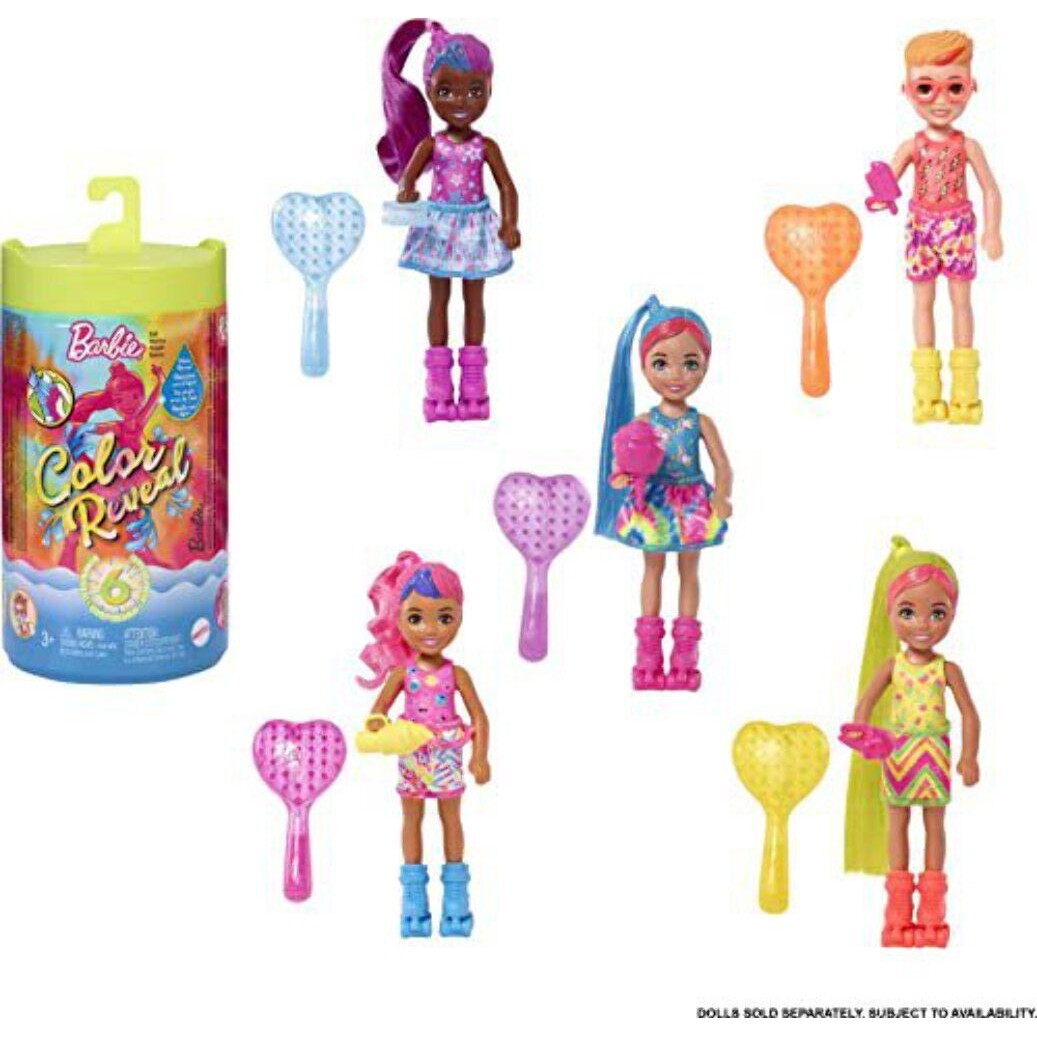 Barbie ColorReveal Chelsea Neon - Medaid International
