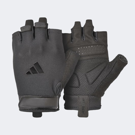 Adidas Accessories Essential Training Unisex Fitness Gloves Black - Medaid