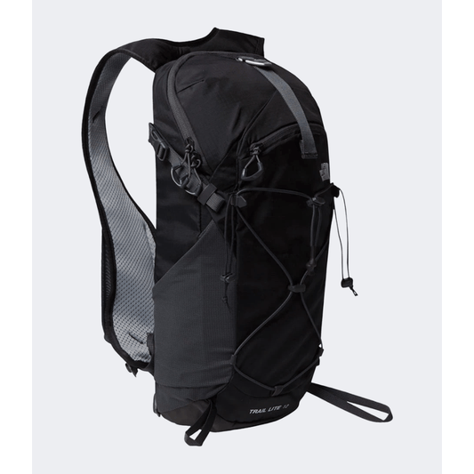 The North Face Trail Lite 12 Men Hiking Backpack Black/Asphalt Grey - Medaid