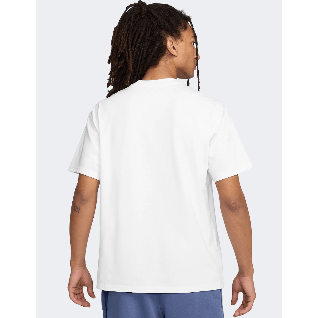 Nike Lebron James Max 90 Men Basketball T-Shirt White - Medaid