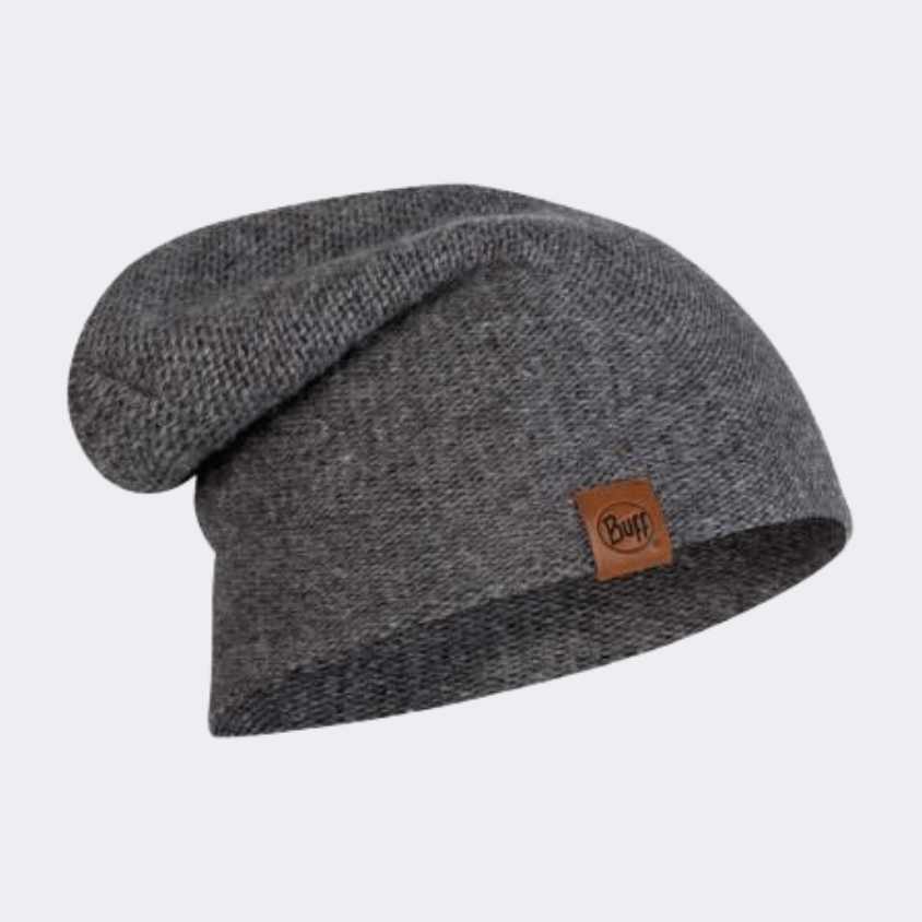 Buff Knitted Unisex Lifestyle Beanie Grey Pewter - Medaid International