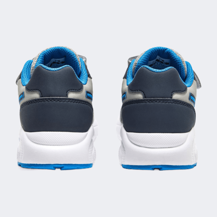 Diadora Falcon 5 Jr V Ps-Boys Running Shoes Silver/Blue - Medaid International