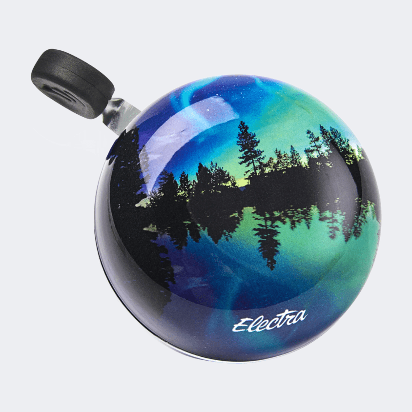 Trek Electra S Ding Dong Northern Lights Biking Bell, Horn And Whistle Dark Blue - Medaid