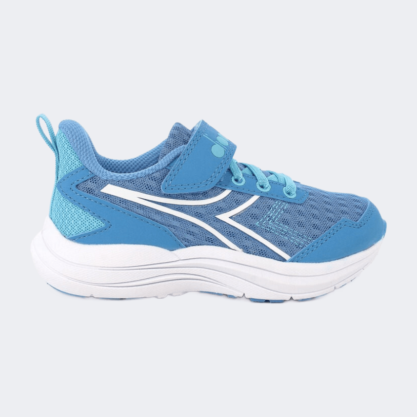 Diadora Snipe 2 Ps-Boys Running Shoes Blue/White - Medaid International
