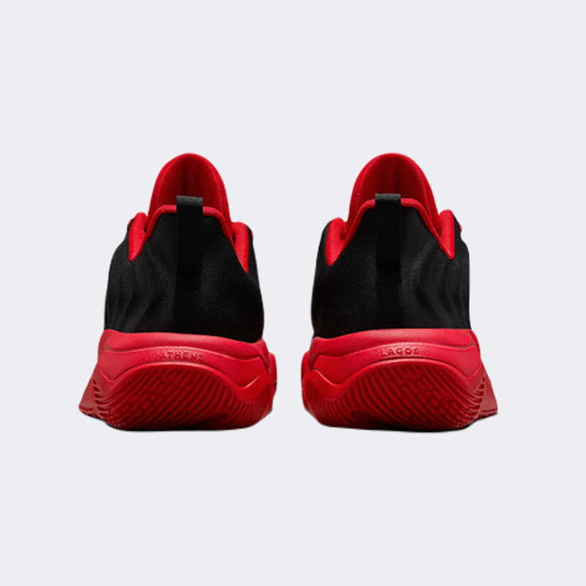 Nike Giannis Immortality 4 Gs-Boys Basketball Shoes Black/Red - Medaid