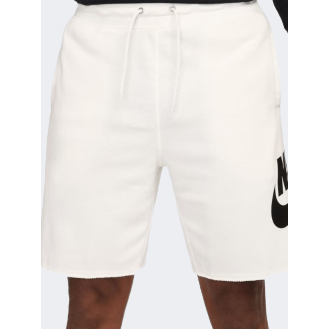 Nike Club French Terry Alumni Men Lifestyle Short Off White - Medaid