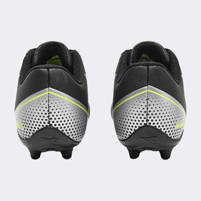 Diadora Pichichi 7 Md Gs-Boys Football Shoes Black/Silver - Medaid International