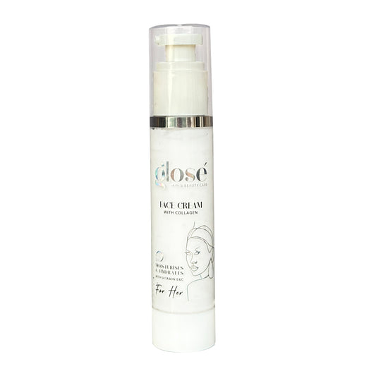 face cream with collagen, vitamin E & C for her - Medaid