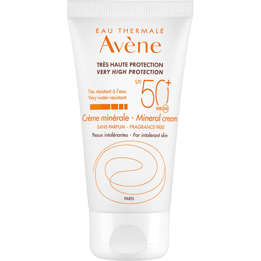Avene Cream Mineral Peaux Intolerante SPF 50+ - Medaid