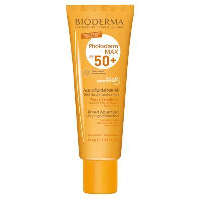 Bioderma Photoderm Max Aquafluide Teinte Dore Spf 50+ - Medaid