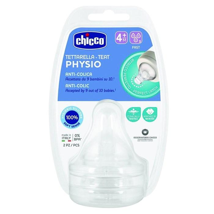 Chicco Physio Silicone Teat - Medaid