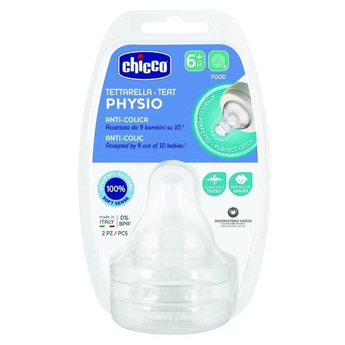 Chicco Physio Silicone Teat - Medaid