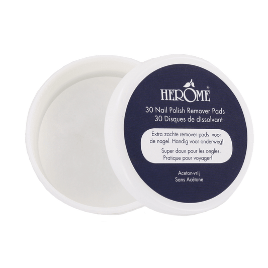 Herome Caring Nail Polish Remover Pads - Medaid