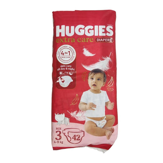 Huggies N.3 (4-9Kg) 42 Pieces - Medaid