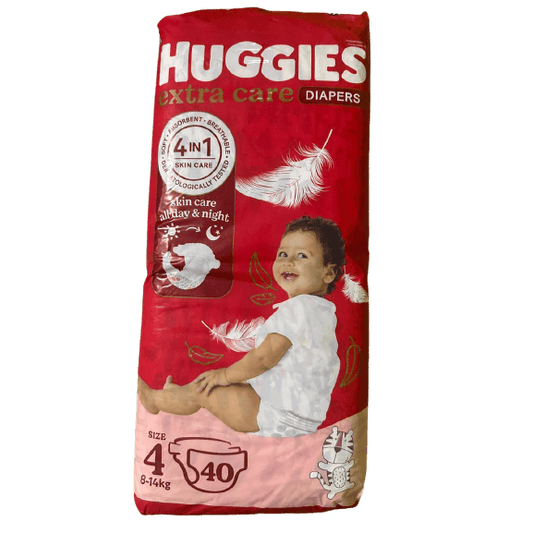 Huggies  N.4 (8-14Kg) 40Pieces - Medaid