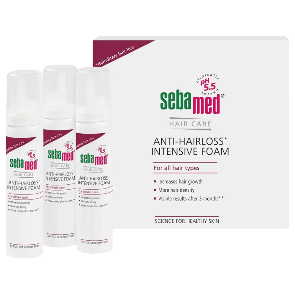Sebamed Anti Hair Loss Intensive Foam 3*70Ml - Medaid