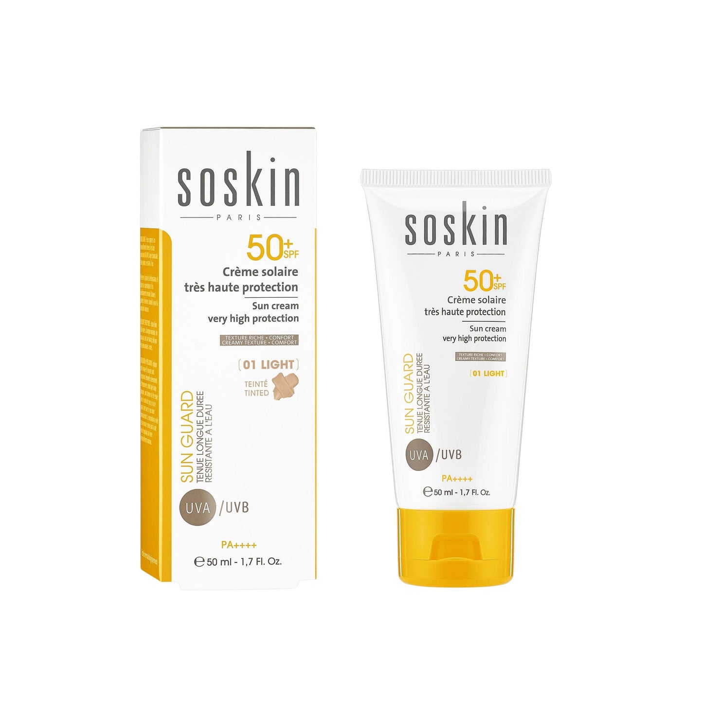 Soskin Tinted Sunscreen SPF 50+ - Medaid
