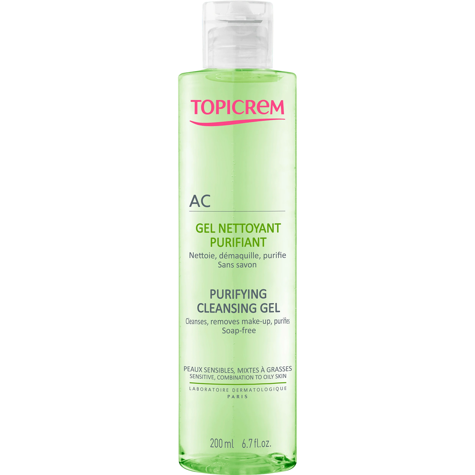 Topicrem Acne Purifying Cleansing Gel - Medaid