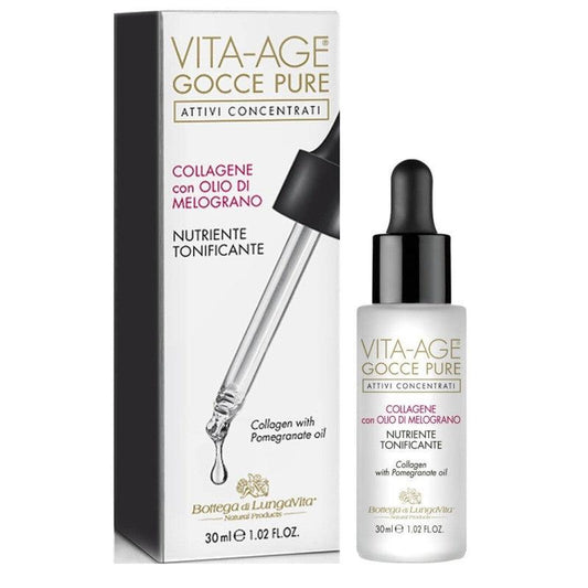 Vita-age Gocce Pure Collagen With Pomegranate Oil Serum - Medaid - Lebanon