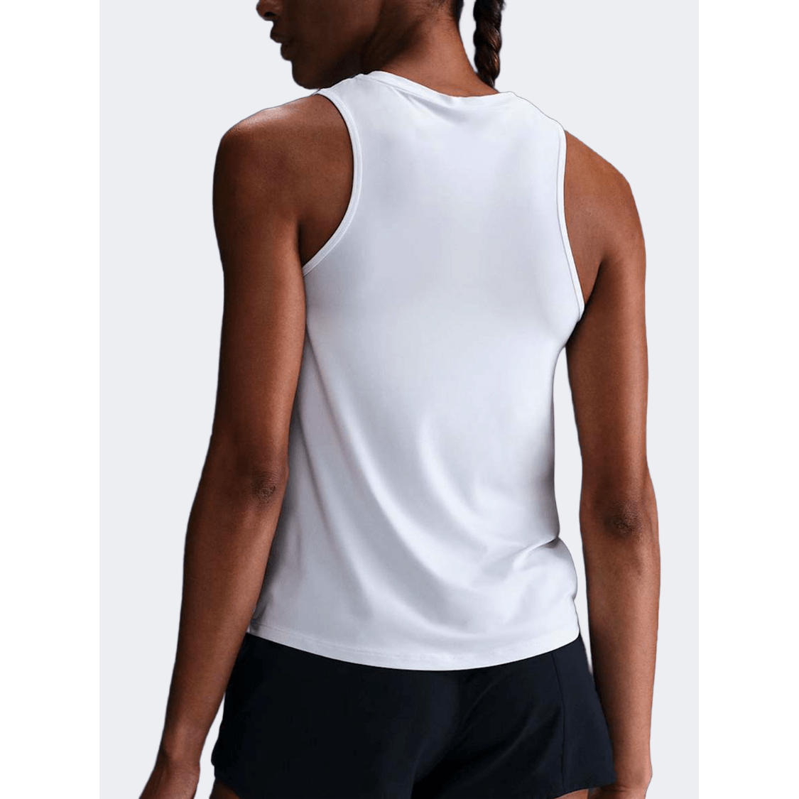 Nike One Swoosh Women Running Tank White - Medaid