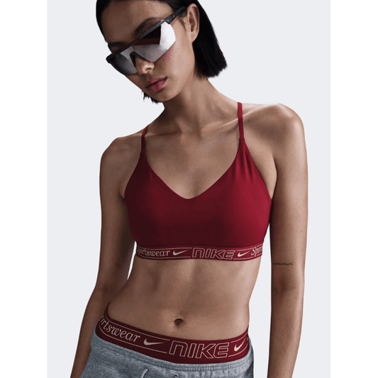 Nike Indy Df Women Training Bra Team Red - Medaid