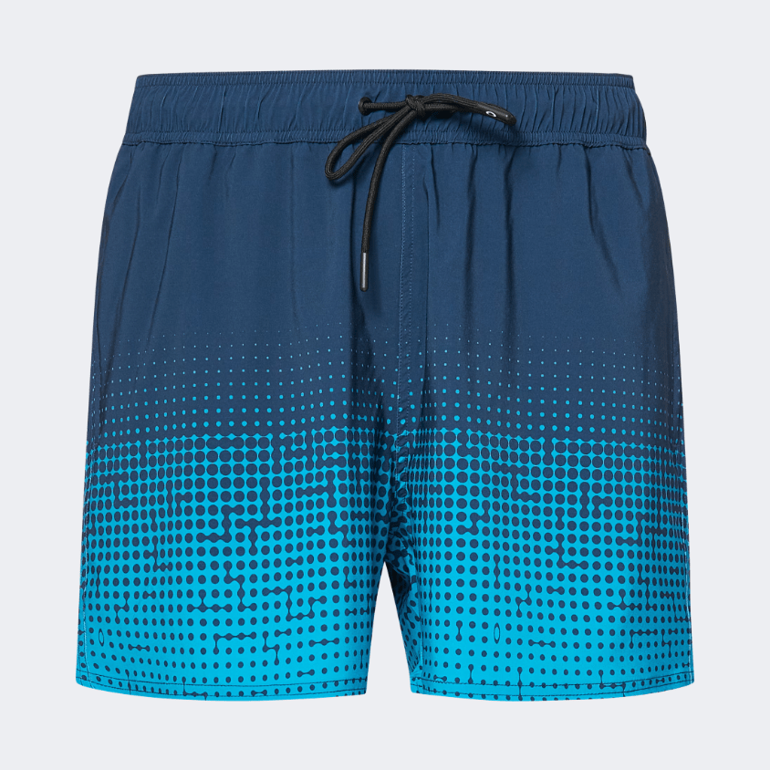 Oakley Sand Pixel Rc 16 Inch Men Beach Swim Short Abyss/Blue - Medaid