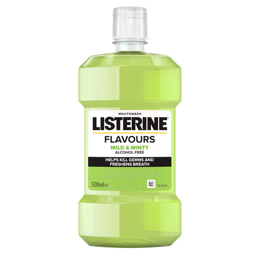 Listerine Flavours Fresh Mild & Minty - 500ml - Medaid