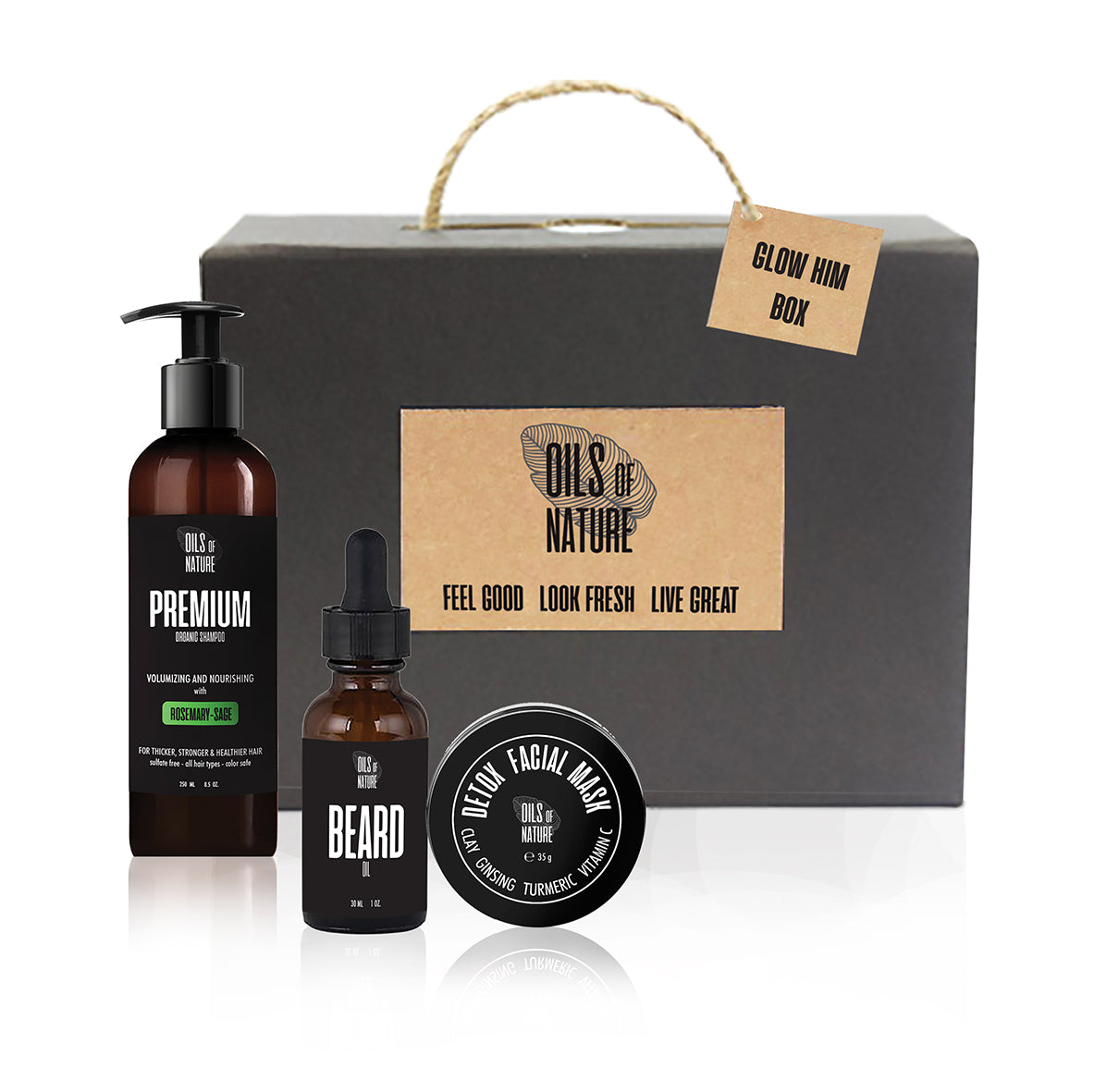 Oils Of Nature Glow Him Box - Medaid