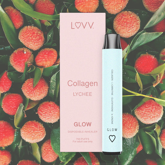 GLOW - Peppermint Flavored Collagen Cassia | Vitamin Inhaler - Medaid - Lebanon