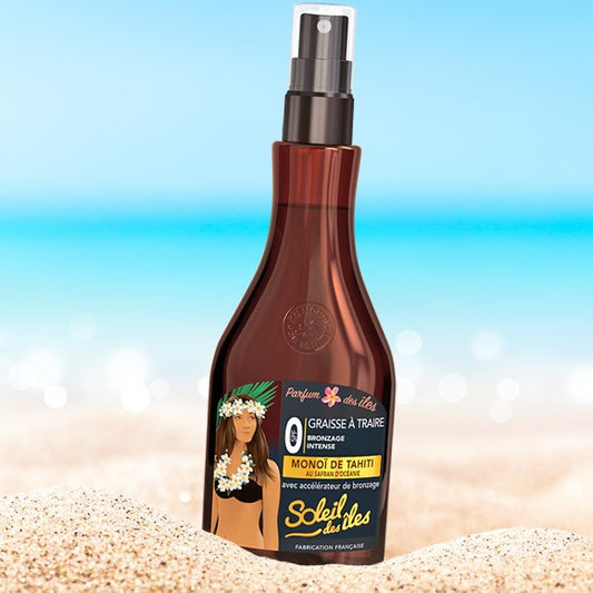 Soleil Des Îles Huile Seche Bronzage Intense Parfum Des Îles SPF 0 - 150 ml - Medaid